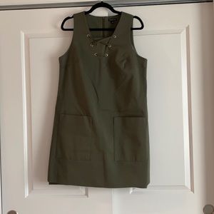 NWOT Army Green Dress